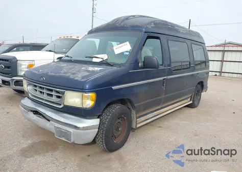 2002 Ford E-150 Commercial/Recreational from USA, damaged, VIN 1FDRE142X2HB22861